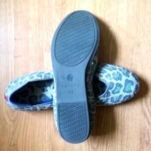 Rothy's Rounded Toe Flat - Leopard Print